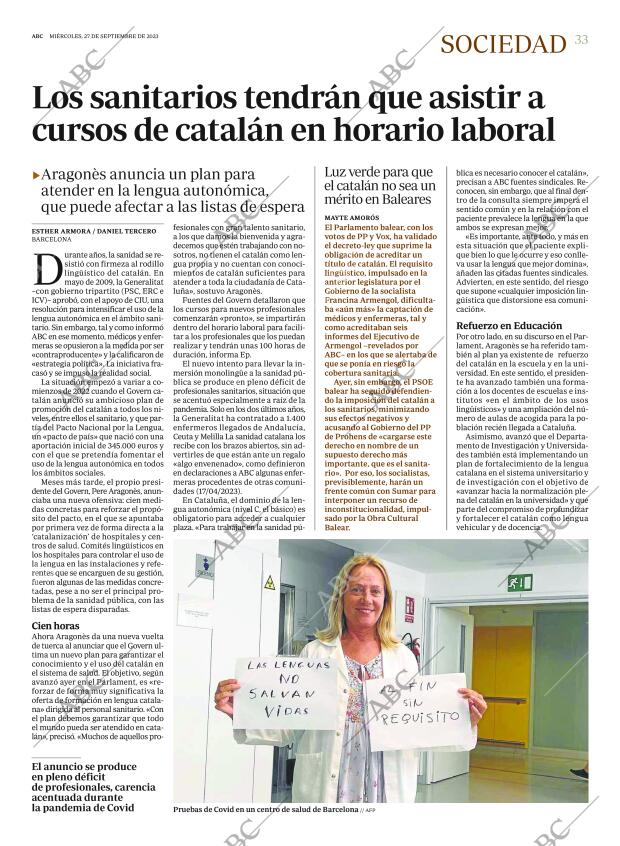 ABC MADRID 27-09-2023 página 33