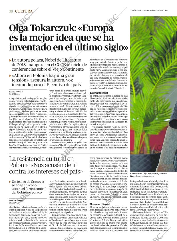 ABC MADRID 27-09-2023 página 38