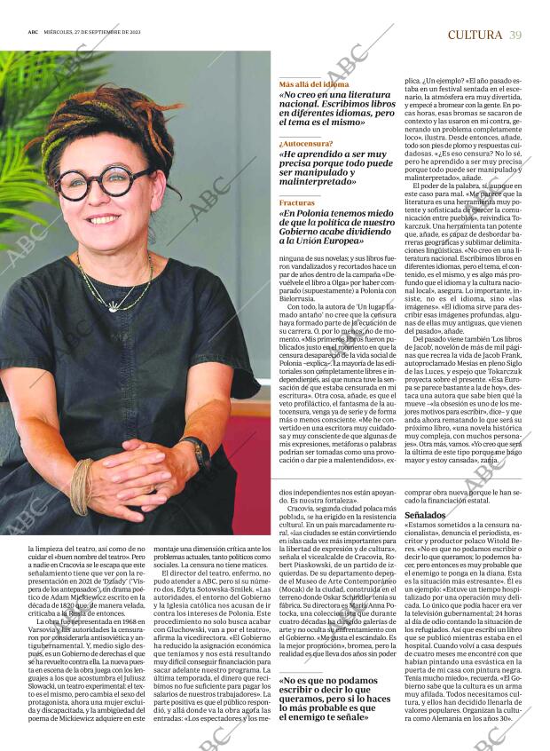 ABC MADRID 27-09-2023 página 39