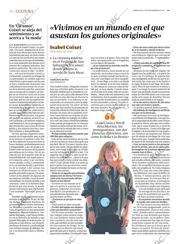 ABC MADRID 27-09-2023 página 40