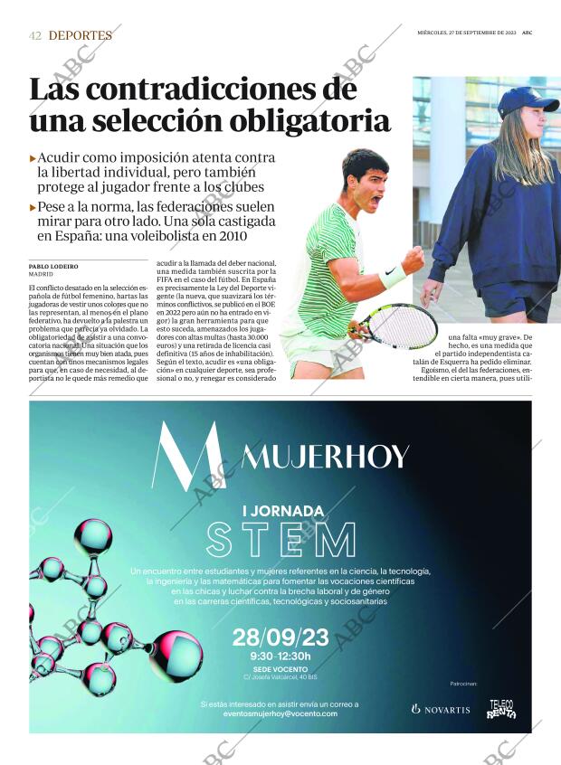ABC MADRID 27-09-2023 página 42