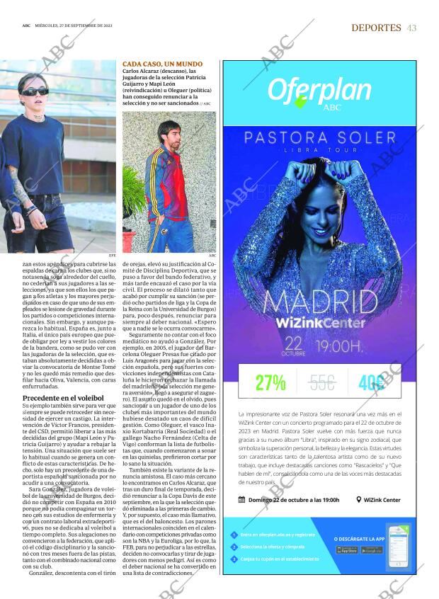 ABC MADRID 27-09-2023 página 43