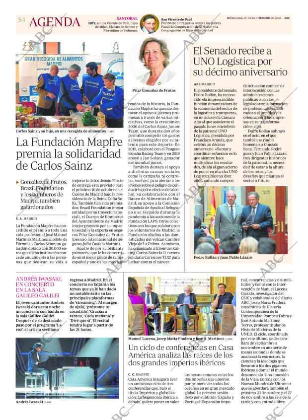 ABC MADRID 27-09-2023 página 54