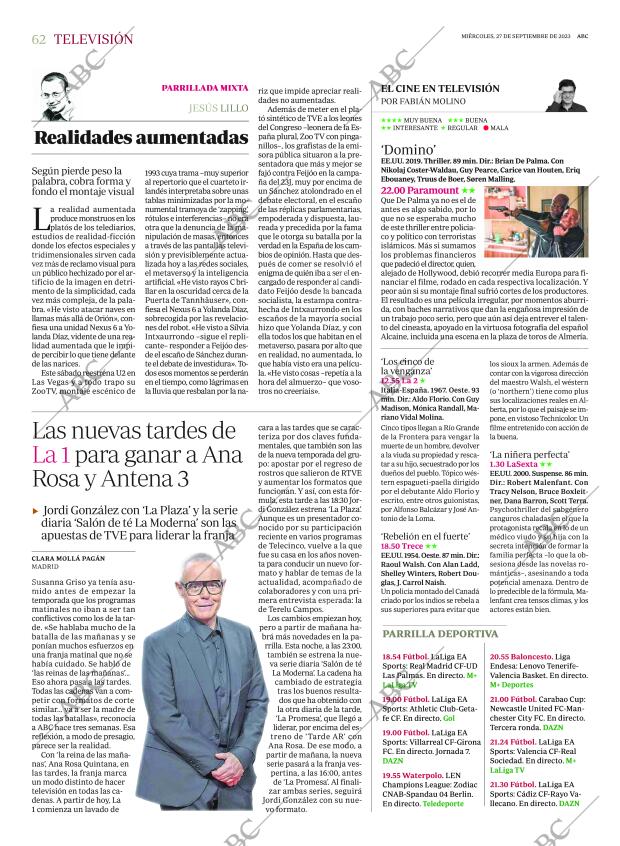 ABC MADRID 27-09-2023 página 62