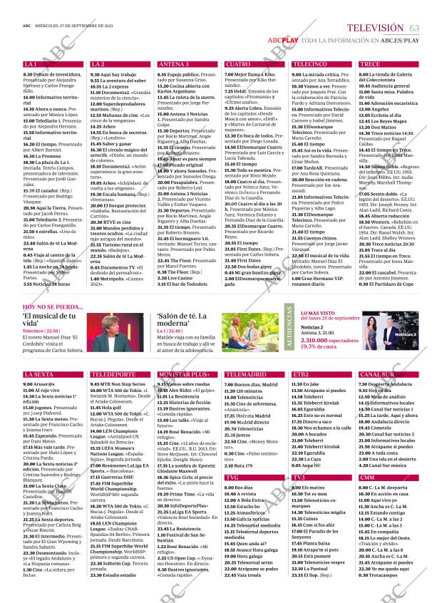 ABC MADRID 27-09-2023 página 63
