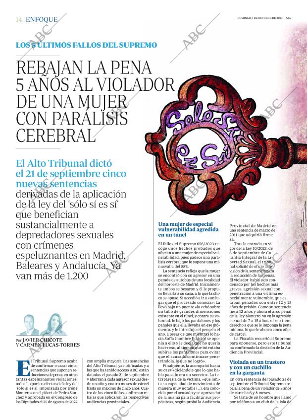 ABC MADRID 01-10-2023 página 14