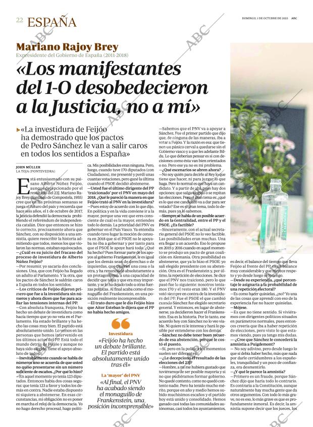 ABC MADRID 01-10-2023 página 22