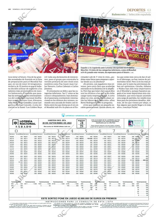 ABC MADRID 01-10-2023 página 63