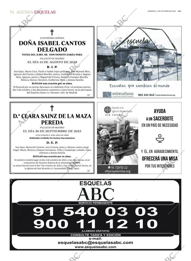 ABC MADRID 01-10-2023 página 74