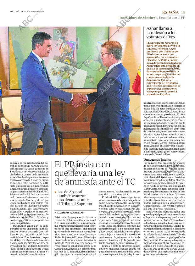 ABC MADRID 10-10-2023 página 15