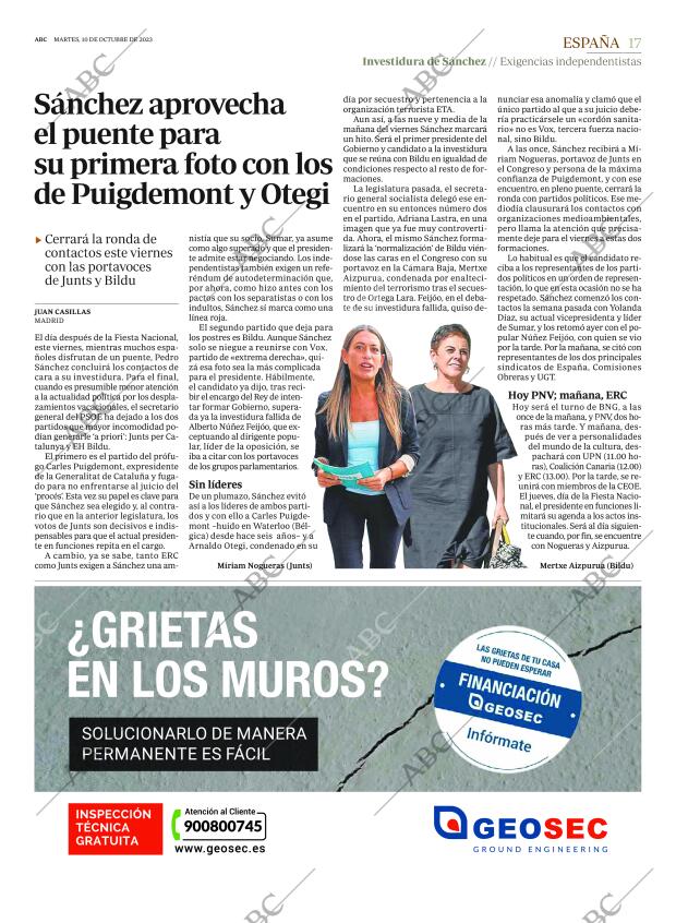 ABC MADRID 10-10-2023 página 17