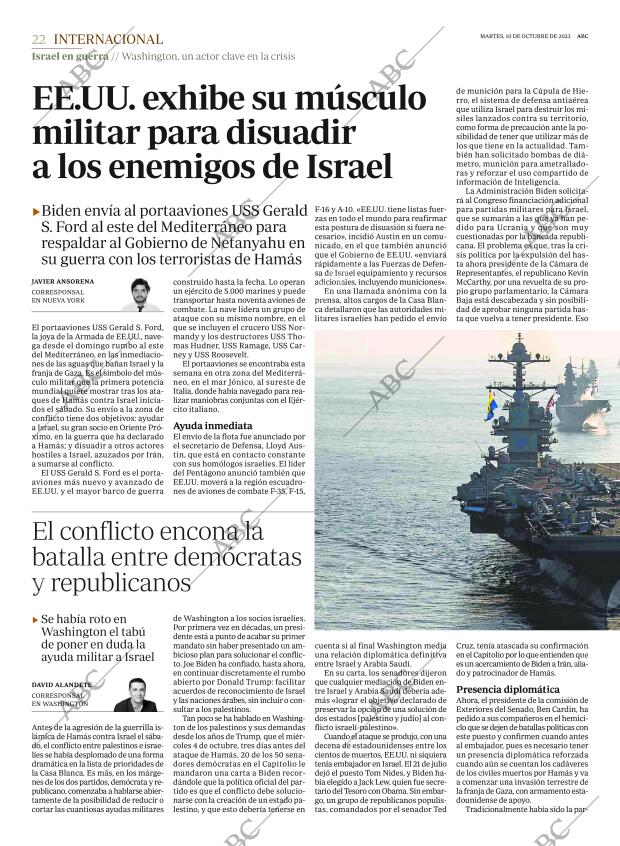 ABC MADRID 10-10-2023 página 22