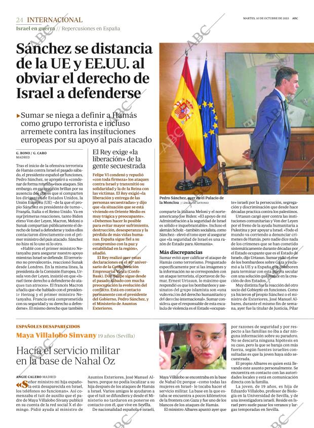 ABC MADRID 10-10-2023 página 24