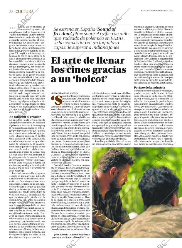 ABC MADRID 10-10-2023 página 38