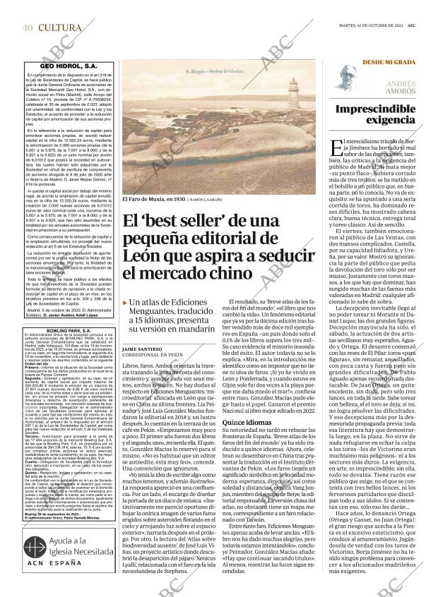 ABC MADRID 10-10-2023 página 40