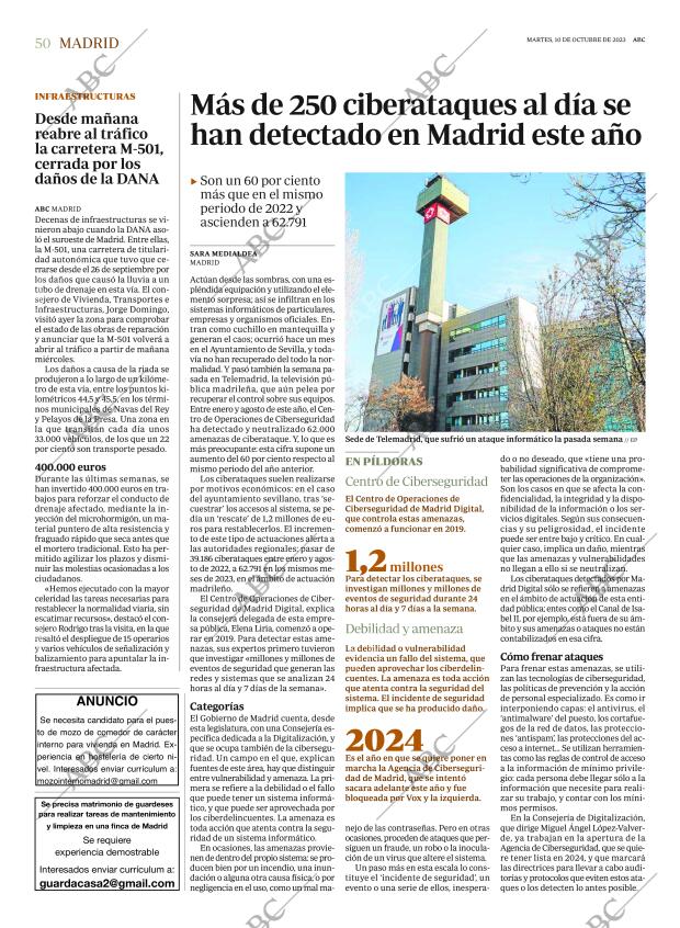 ABC MADRID 10-10-2023 página 50