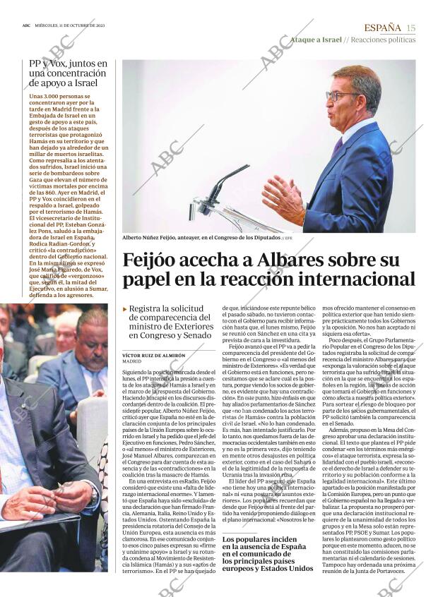 ABC MADRID 11-10-2023 página 15