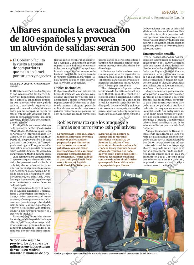 ABC MADRID 11-10-2023 página 17