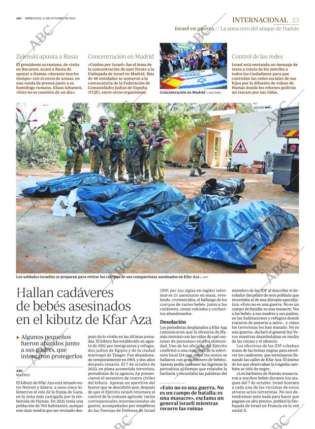 ABC MADRID 11-10-2023 página 23
