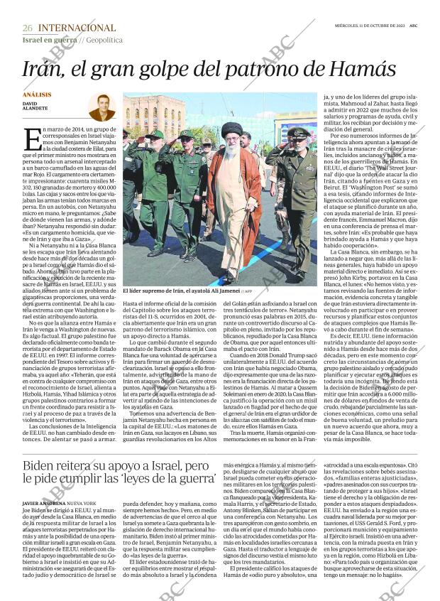 ABC MADRID 11-10-2023 página 26