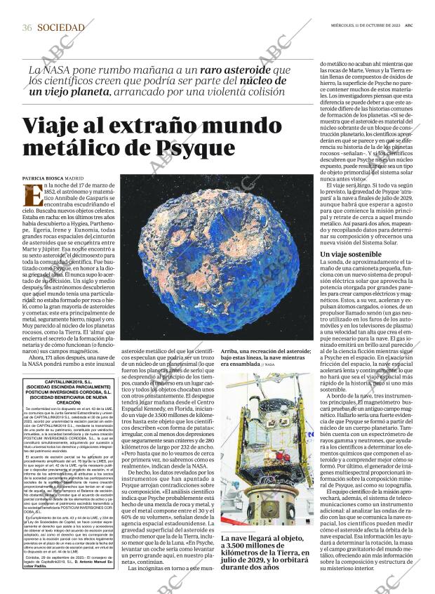 ABC MADRID 11-10-2023 página 36