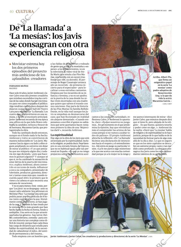 ABC MADRID 11-10-2023 página 40