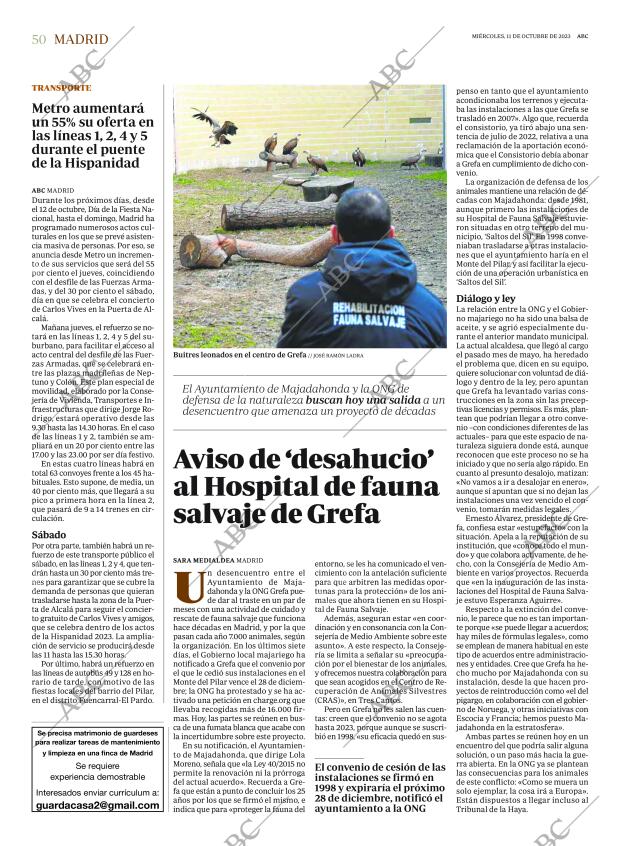 ABC MADRID 11-10-2023 página 50