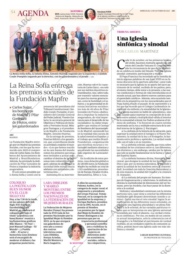 ABC MADRID 11-10-2023 página 54