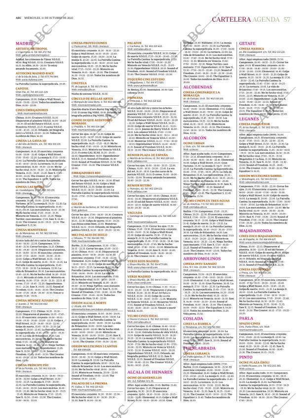 ABC MADRID 11-10-2023 página 57