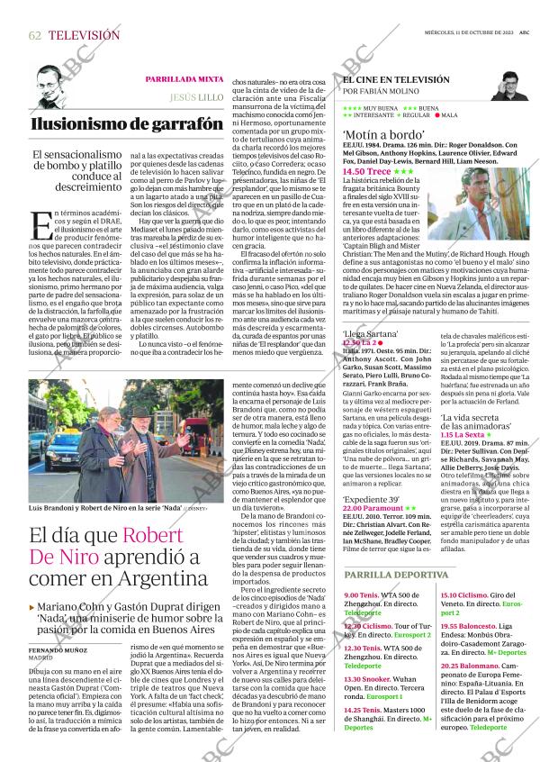 ABC MADRID 11-10-2023 página 62