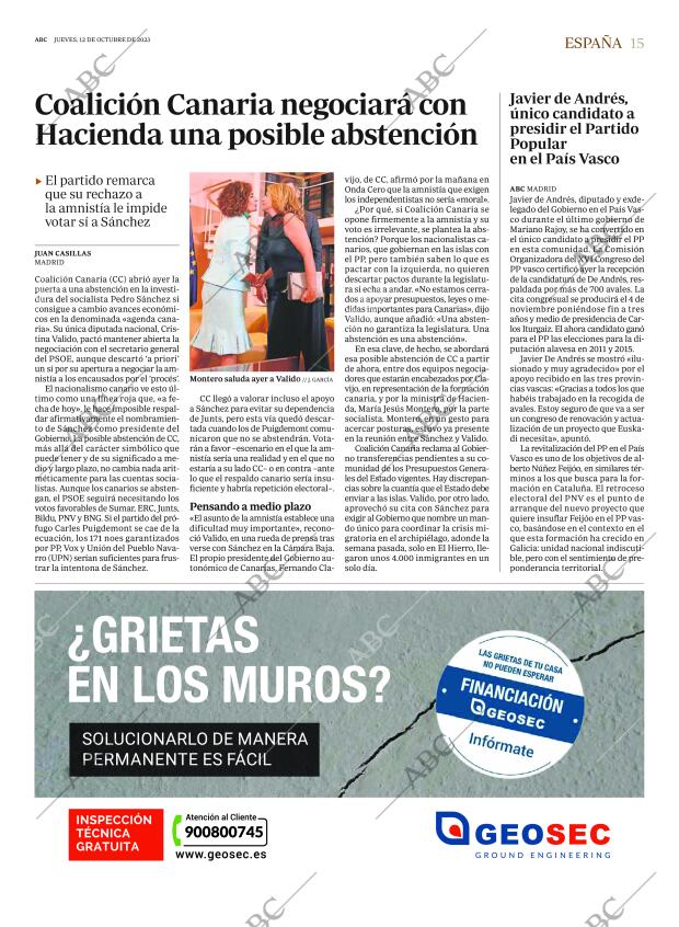 ABC MADRID 12-10-2023 página 15