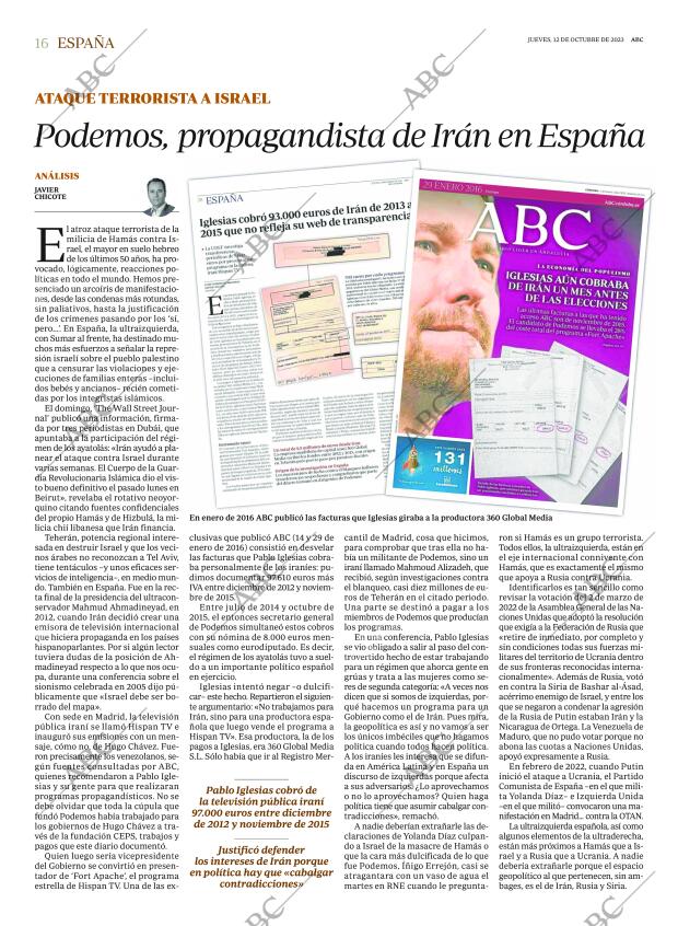 ABC MADRID 12-10-2023 página 16