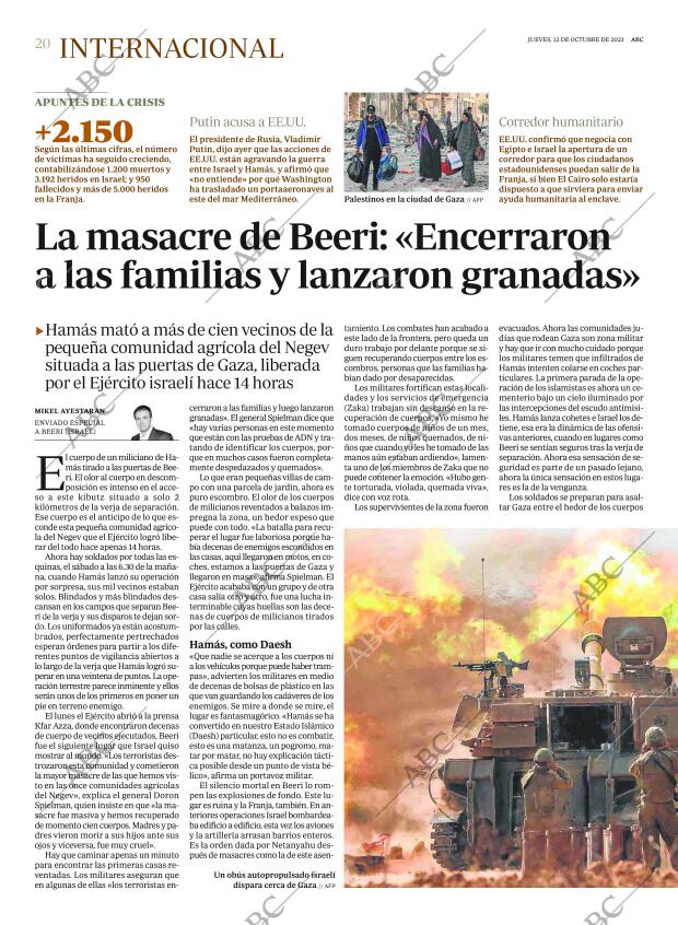 ABC MADRID 12-10-2023 página 20