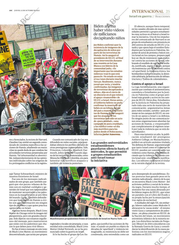 ABC MADRID 12-10-2023 página 25