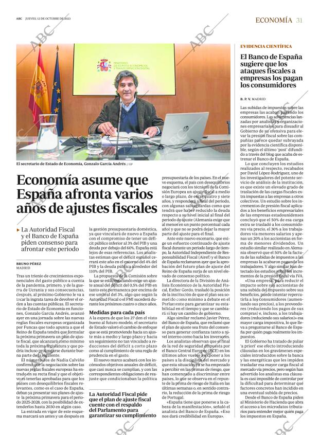 ABC MADRID 12-10-2023 página 31