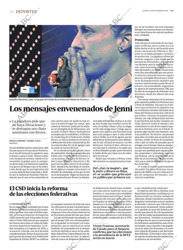 ABC MADRID 12-10-2023 página 44