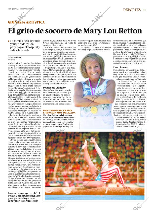 ABC MADRID 12-10-2023 página 45
