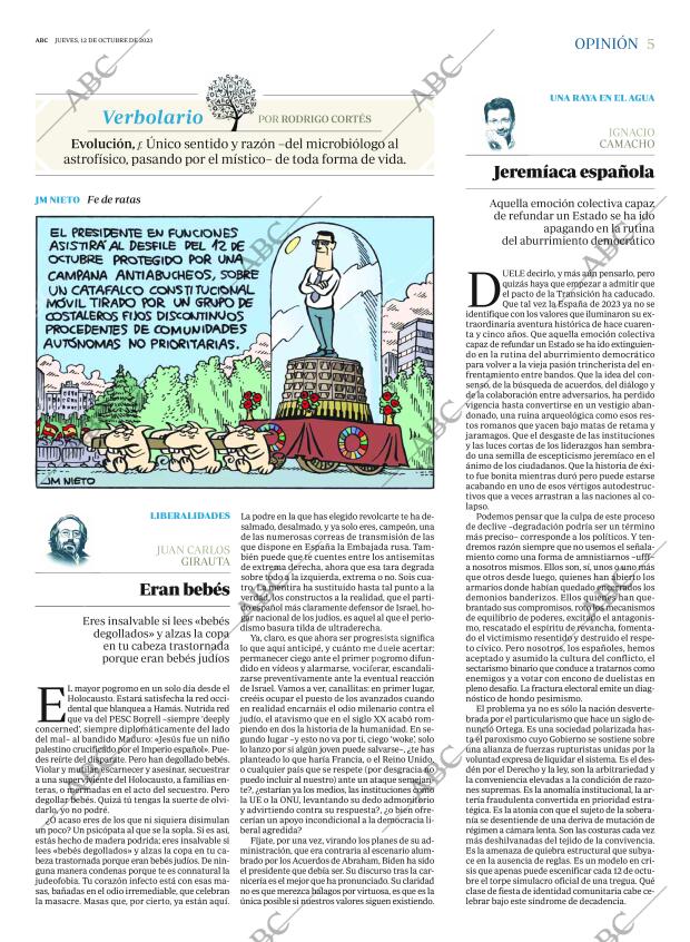 ABC MADRID 12-10-2023 página 5