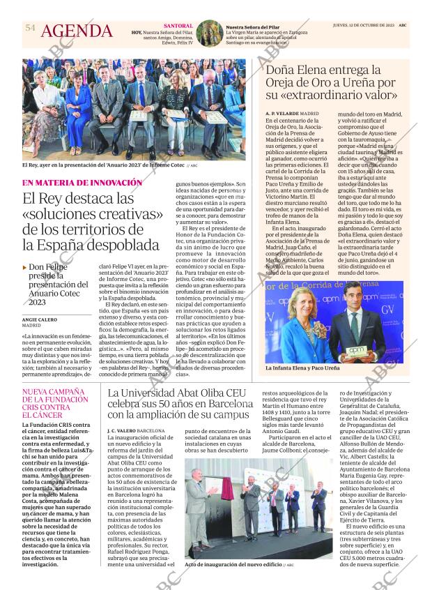 ABC MADRID 12-10-2023 página 54