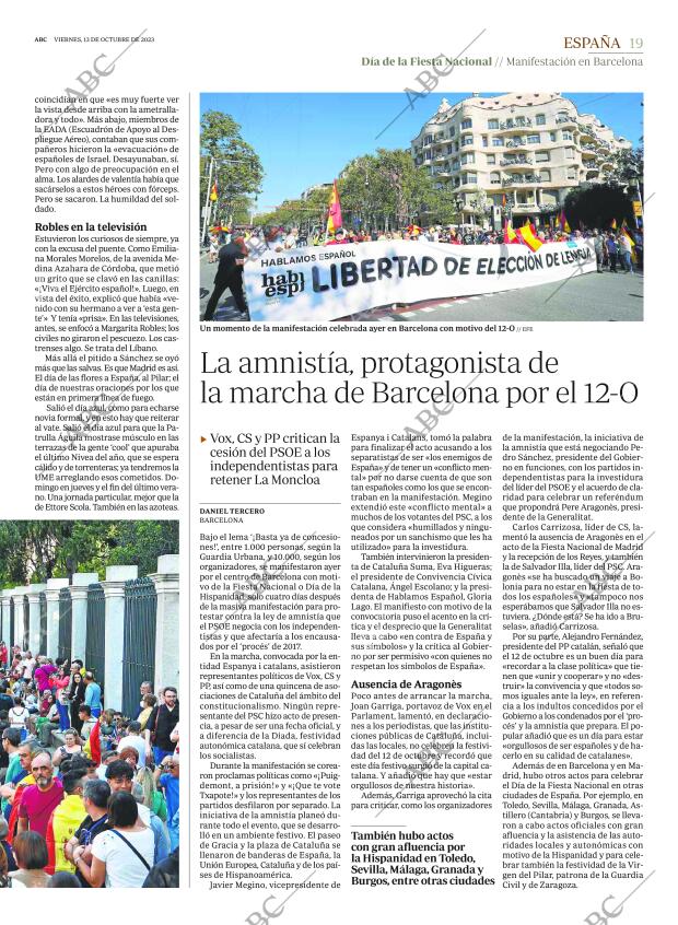 ABC MADRID 13-10-2023 página 19