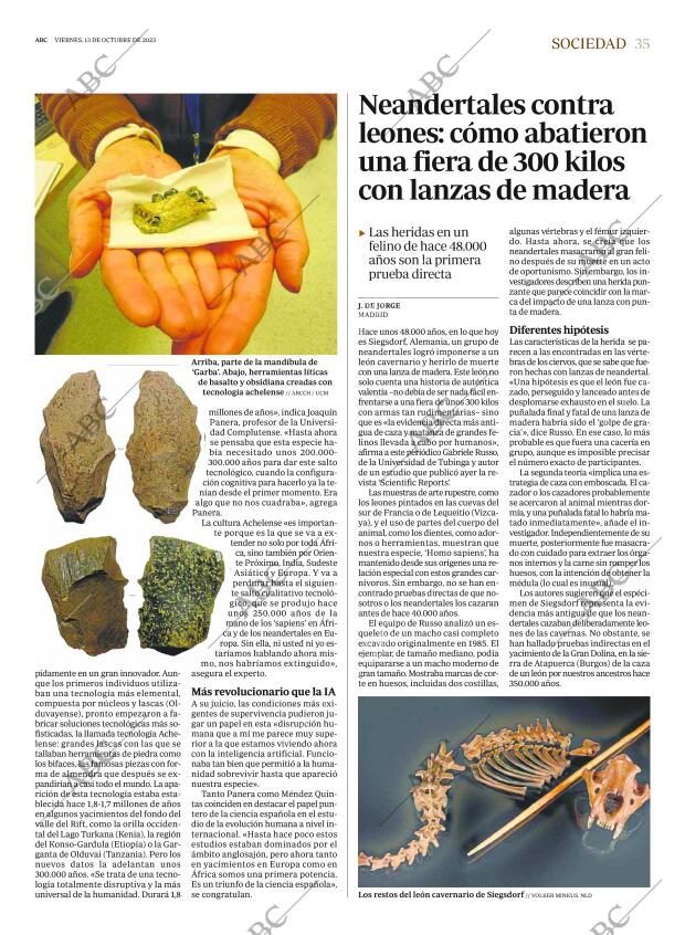 ABC MADRID 13-10-2023 página 35