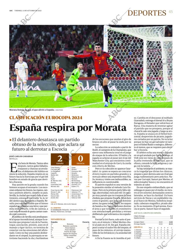 ABC MADRID 13-10-2023 página 45