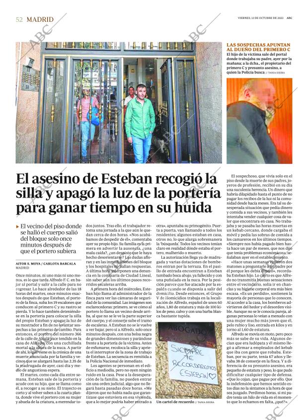 ABC MADRID 13-10-2023 página 52