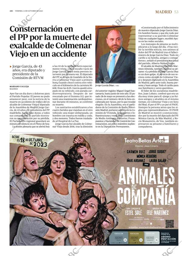ABC MADRID 13-10-2023 página 53