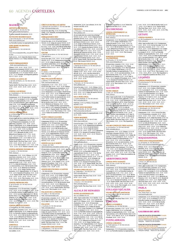 ABC MADRID 13-10-2023 página 60