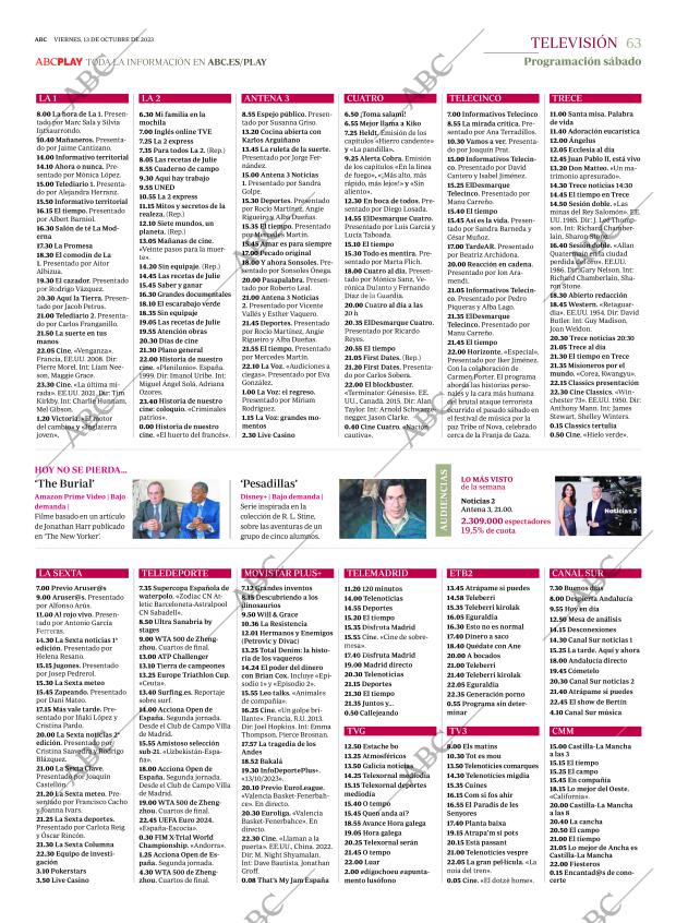 ABC MADRID 13-10-2023 página 63