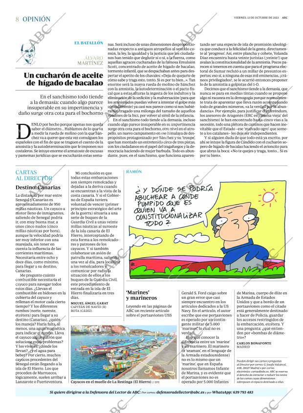 ABC MADRID 13-10-2023 página 8