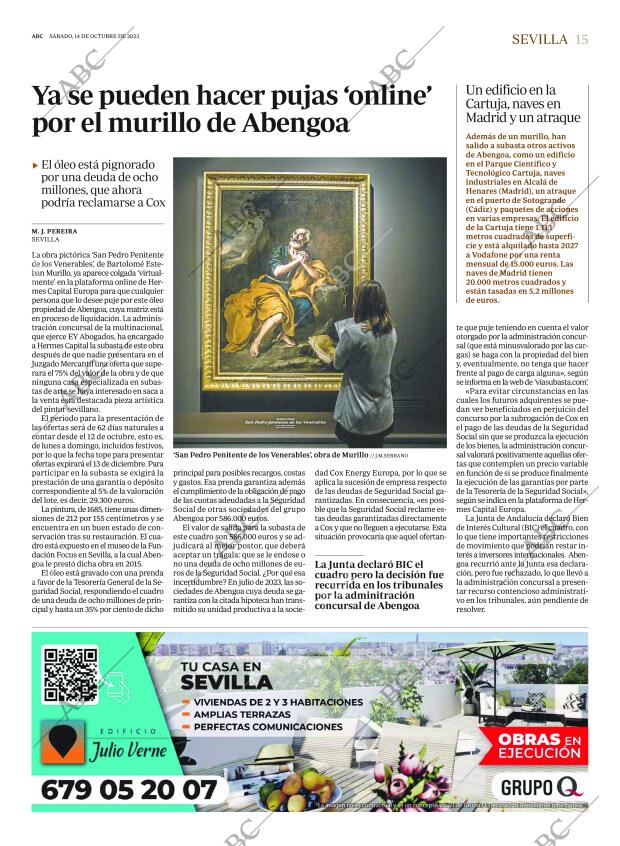 ABC SEVILLA 14-10-2023 página 15