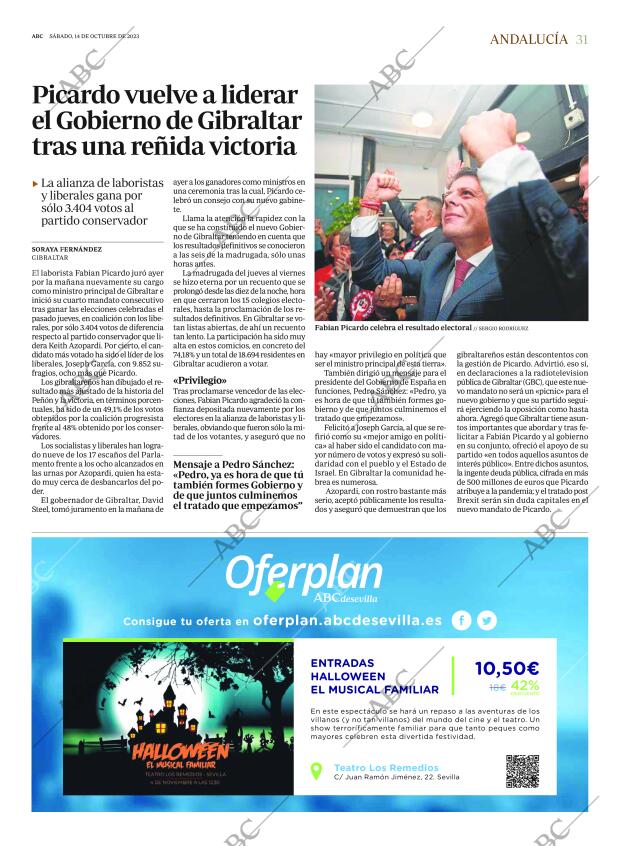 ABC SEVILLA 14-10-2023 página 31
