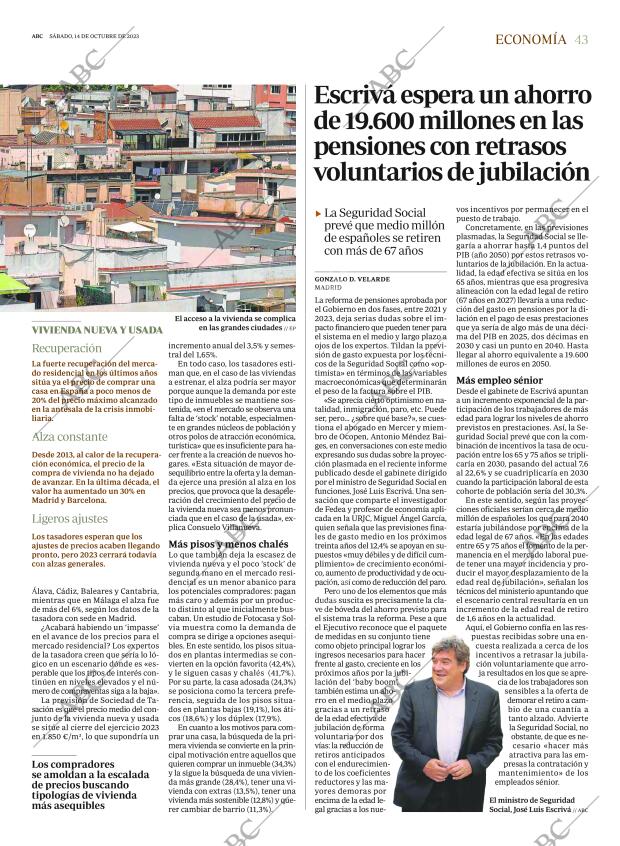 ABC SEVILLA 14-10-2023 página 43